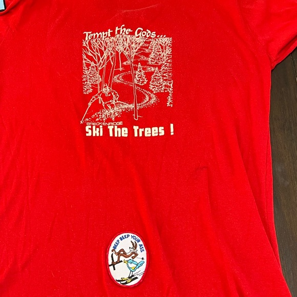 Vintage 1984 ski shirt with patches - Picture 4 of 12